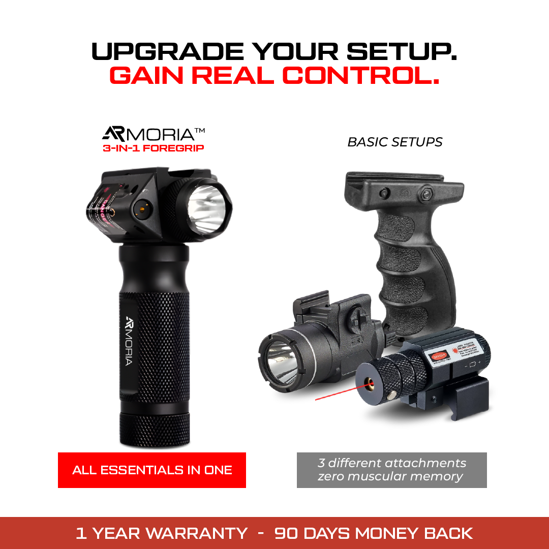 Armoria TRIUM™ 3-in-1 Foregrip